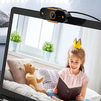 

ABS CMOS 30FPS 5MP Black Practical Camera HD Webcams USB Camera Video Recording Web Camera Portable Drive-free Webcams For PC