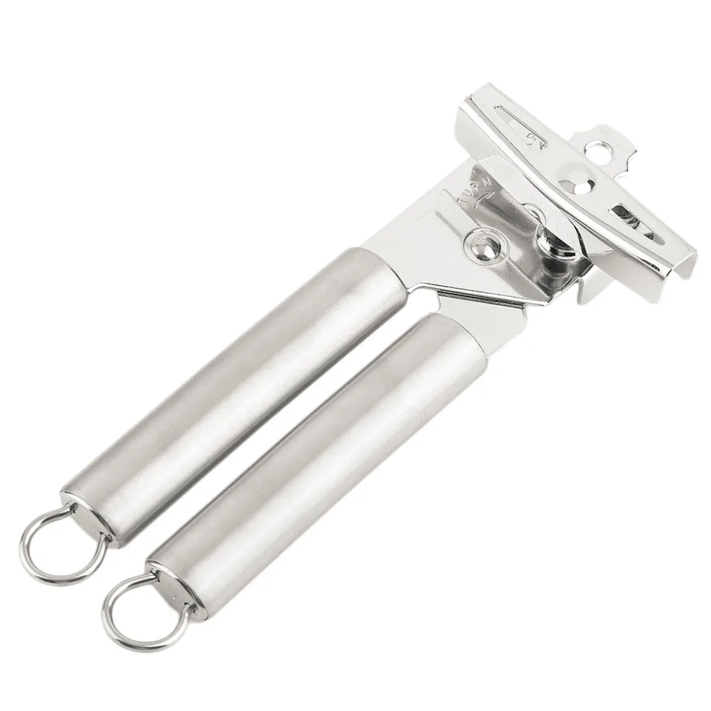 2017 Useful Stainless Steel Tin Can Opener Multifunctional Canned Food Opening Tools Portable Openers Knife Abridor New Arrival
