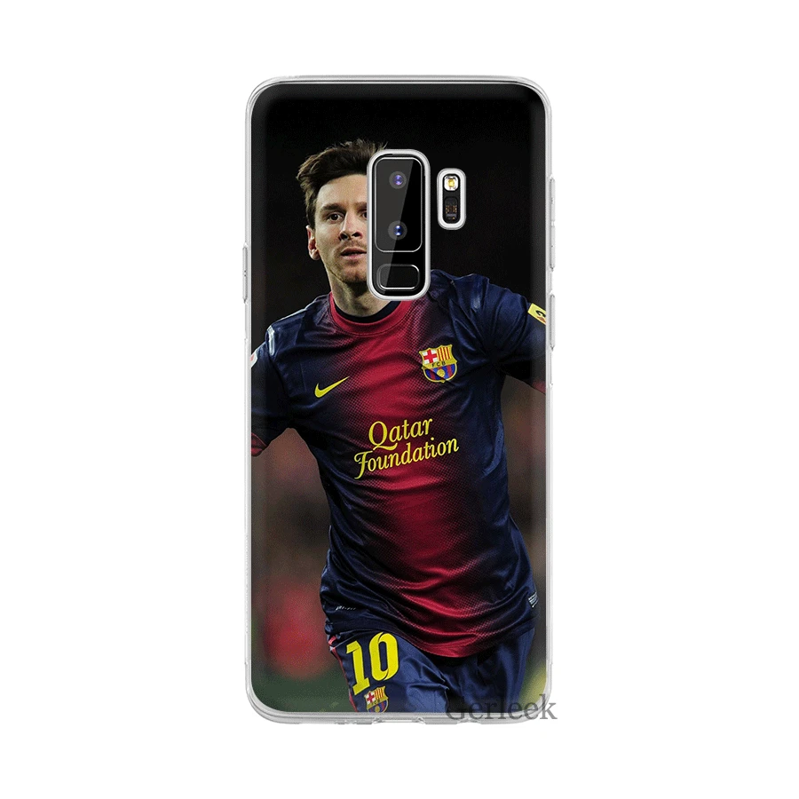 Мобильный чехол для телефона для Samsung Galaxy J1 J2 J7 J5 J6 J3 основной Жесткий Защитная крышка Футбол Лионель Leo 10