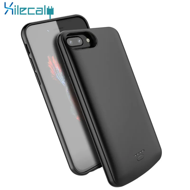 Ультратонкий чехол для iPhone 7 Plus 6 6s 8 5500 мАч | Мобильные телефоны и аксессуары