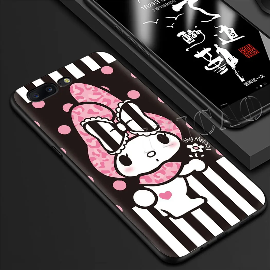 IYICAO Kuromi Красочный Милый Мягкий силиконовый чехол для телефона для oneplus 7 7T pro 5 5t 6t чехол