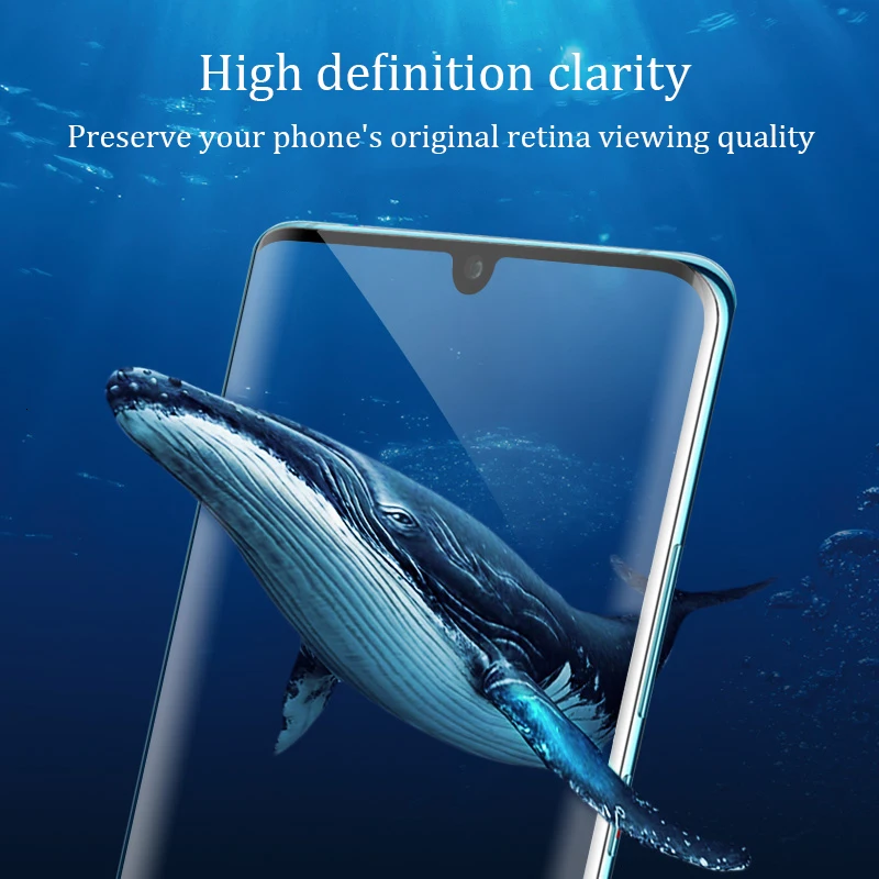 3D закаленное стекло с полным покрытием для huawei P8 Lite P9 P10 Plus P20 Pro P30 Защитная пленка для экрана 10 шт
