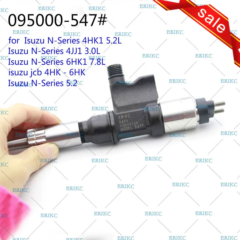 ERIKC 095000-5473 (8-97329703-2) common rail spare parts injection 5473 fuel injector Nozzle 0950005473 For Isuzu N-Series | Автомобили и