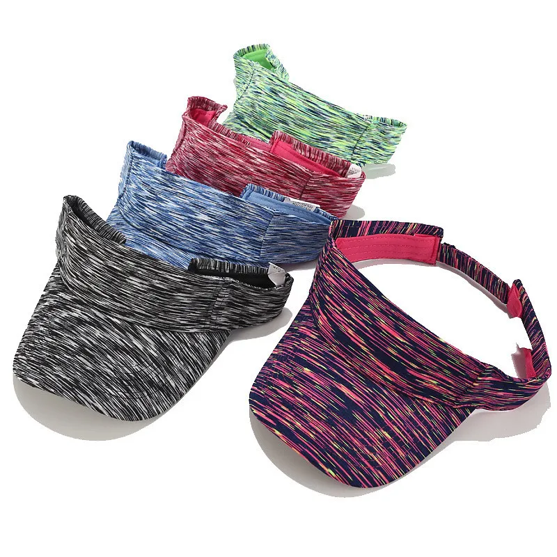 Tie-dye цветная Спортивная Кепка, Регулируемая Кепка, градиентный цвет, солнцезащитный козырек, пустой Топ, женская кепка, для спорта на открытом воздухе, женские шляпы от солнца