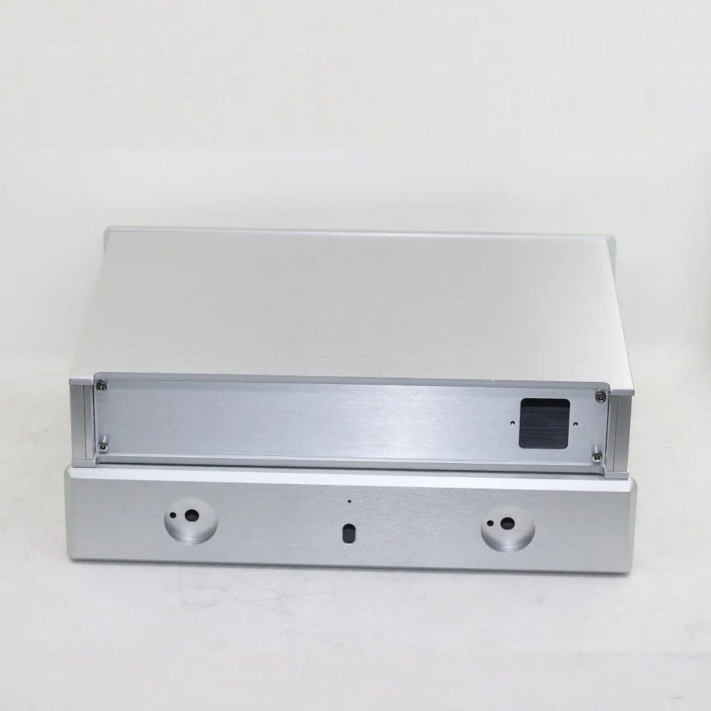 DAC Amplifier Case Aluminum DIY Power Amplifier Supply Chassis Power Supply BZ3306 Decoder Hifi Enclosure Size W330 H61.5 L228