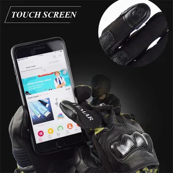 

VEMAR ve-179 anti-fall moto carbon fiber gloves motorcycle breathable off-road racing gloves guantes moto summer full fingger