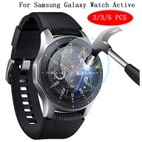 2/3/5 PCS 9H HD Tempered Glass Screen Protector Film For Samsung Galaxy Watch Active Transparent Screen Protection Tempered Film