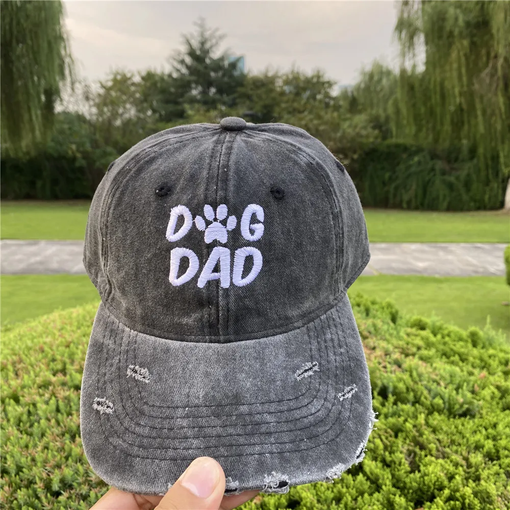 Outdoor Sport Baseball Caps Summer Fashion Letters DOG DAD DOG MOM Embroidery Adjustable Men Women Gorra Caps Bone Hip Hop Hats 2