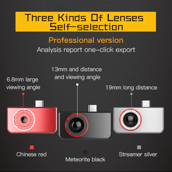 Инфракрасная камера изображения для сотового телефона ночного видения смартфон Adpater поддержка type-C USB порт CLH@ 8