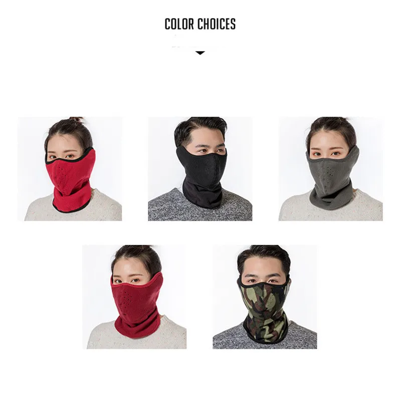 Теплая маска для лица для мужчин и женщин, зимние спортивные аксессуары, Ветрозащитная маска для взрослых, унисекс, велосипедная, велосипедная, для улицы, шарф для защиты шеи, маска