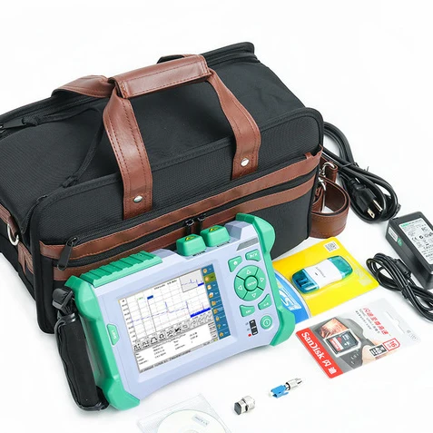 

OTDR 850/1300/1310/1490/1550/1625nm Wavelength Fiber Optic OTDR Reflectometer FTTH PON System Tester Optical Testing Instrument