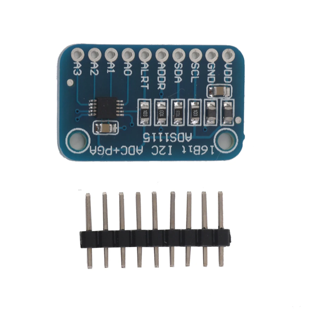 ADS1115 4 Channel 16 Bit I2C ADC Module & Pro Gain Amplifier for Arduino Raspberry Pi 2