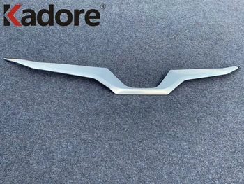 

For Toyota Raize 2020 2021 ABS Chrome Front Upper Grille Grill Cover Trim Decoration Strip Sticker Car Styling Accessories