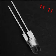 10 шт./лот 0,5 Вт 5 мм 850nm 30 градусов Инфракрасный светодиод высокой мощности ИК светодиодный