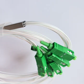 

PVC Splitter Fiber-Optic SC/APC FTTH 1X8 PLC SM 1m 10pcs/Lot G657A1 Wholesale-Price