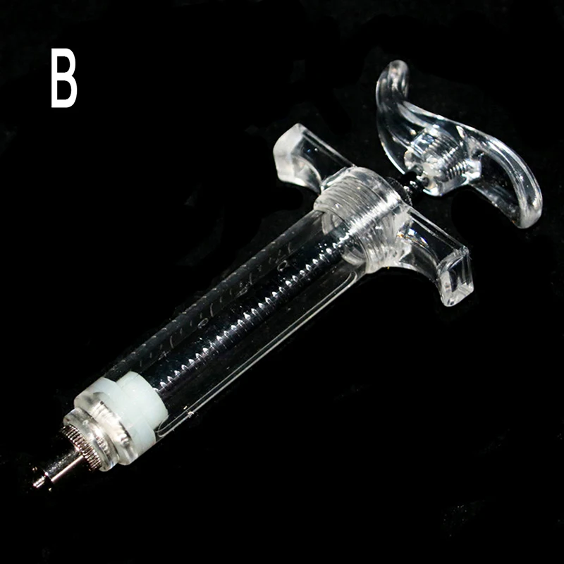 20ML Шприц для кормления попугаев, птиц, лечение от вирусов, инжектор для Канарских зябликов - Цвет: 20ML