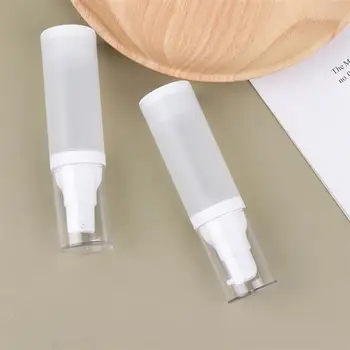 

3pcs Frosted Vacuum Pump Bottle Empty Bottle Lotion Cosmetic Dispenser Container for Travel