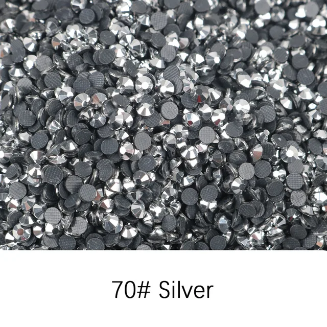 1000 Gross 140,000Pcs  bulk Wholesale Big Pack DMC Hotfix Rhinestones   Crystal Glass  Better Stone With Glue On Stones 70
