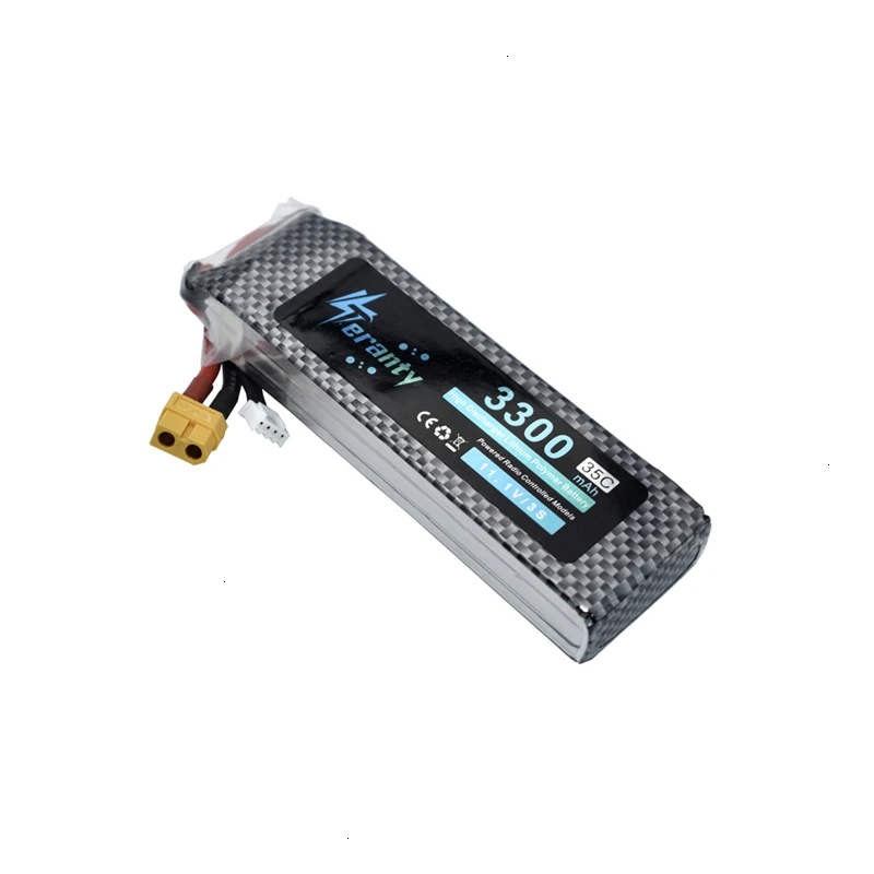 Teranty power 11,1 v 3300maH 35C Lipo аккумулятор для радиоуправляемого дрона, лодки, квадрокоптера, запасные части 3s 2800mah 11,1 v батареи T/XT60 разъем