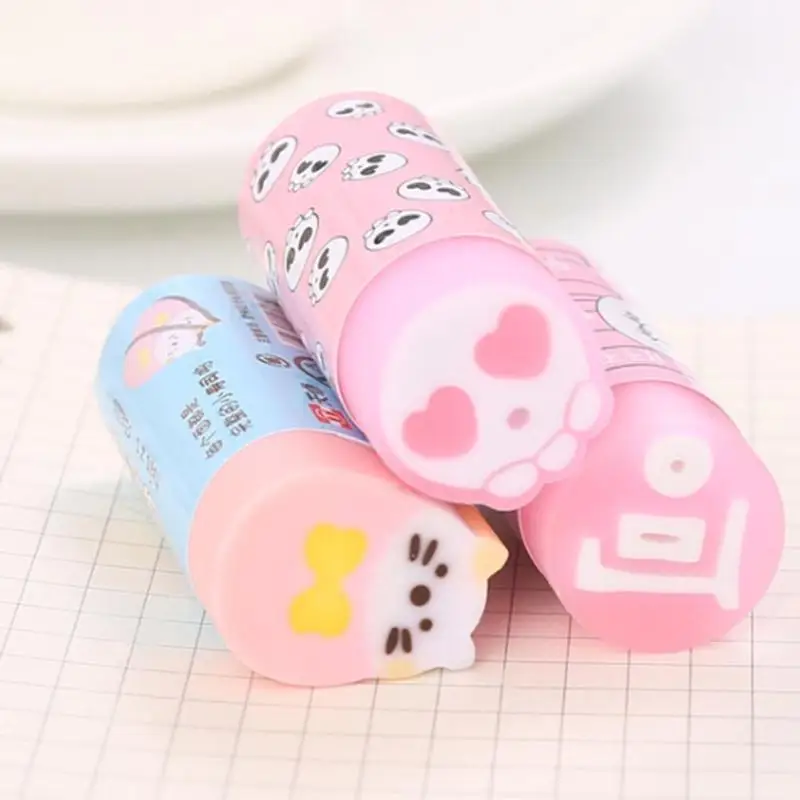 

Color random creative cartoon funny eraser student sketch dedicated not leaving trace eraser primary school students