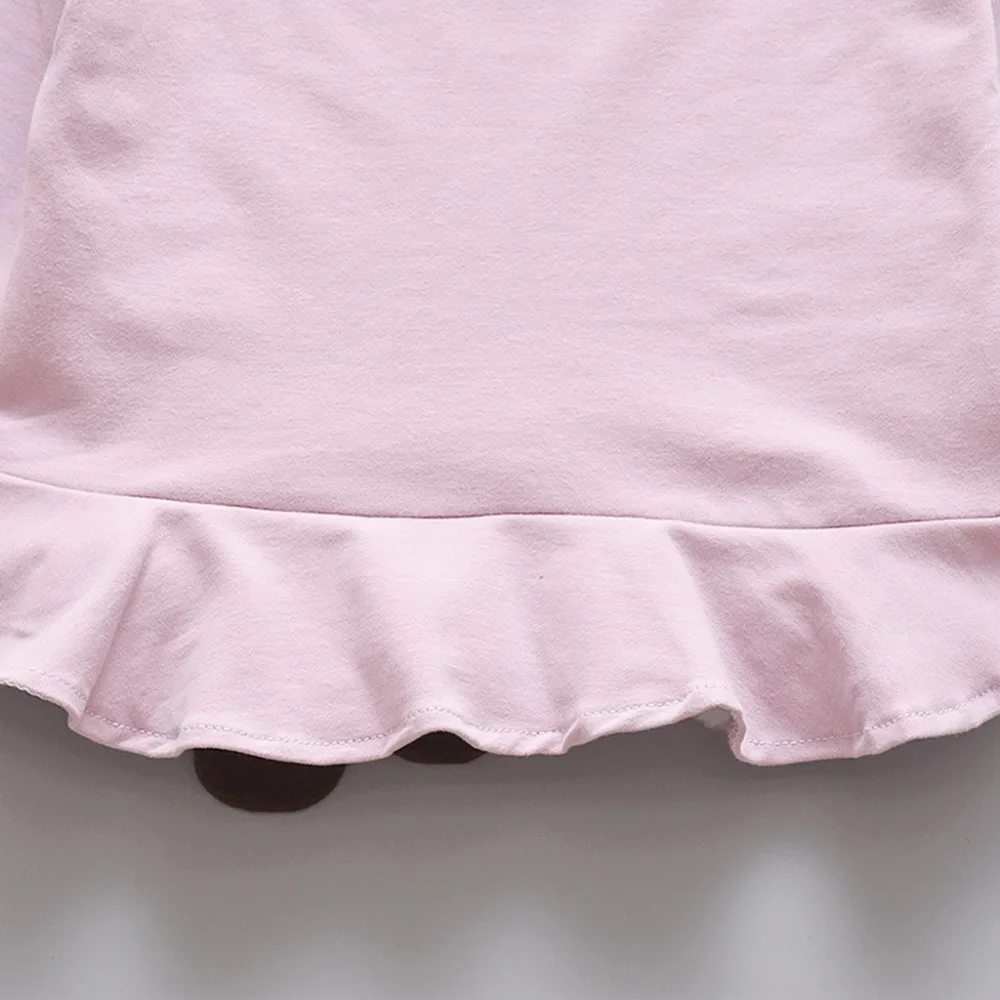 Одежда для маленьких девочек; толстовка с 3D принтом милого кота; осенне-зимняя футболка с длинными рукавами и рисунком кота; топы; свитер; пуловер;