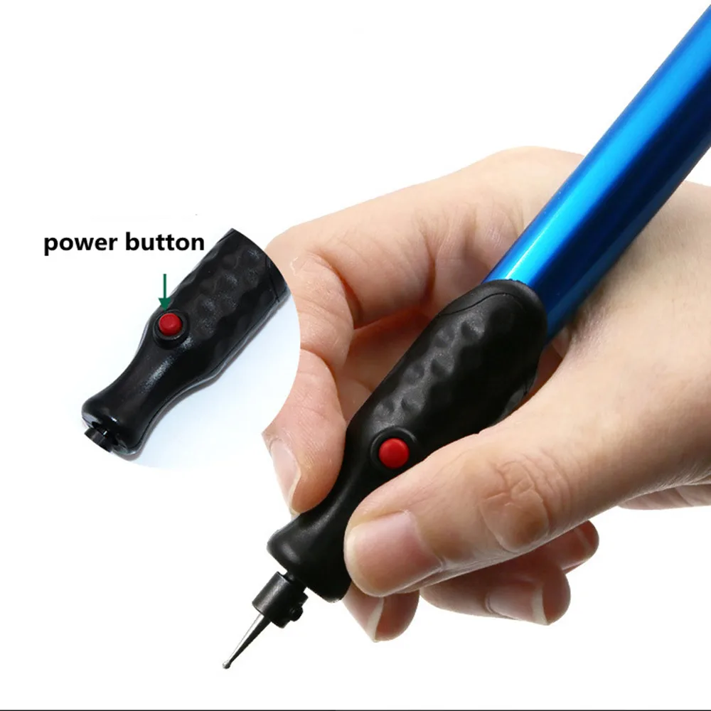 Electric Micro-Engraver Pen Mini Diy Engraving Tool Kit For Metal Glass  Ceramic Plastic Wood Jewelry With Scriber Etcher - AliExpress