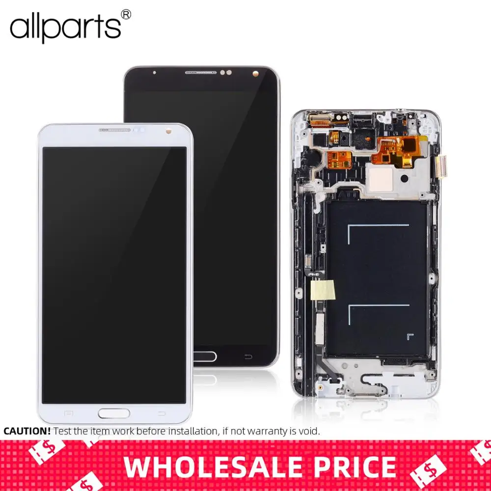 

5.7'' LCD For SAMSUNG Galaxy Note 3 LCD Display Touch Screen with Frame Note 3 N9000 N9005 N900A LCD Display Touch Screen Parts