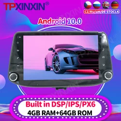 Radio con GPS para coche, reproductor Multimedia con Android 10, navegador, estéreo, accesorios, 2Din, para HYUNDAI I30 Elantra GT 2012   2016