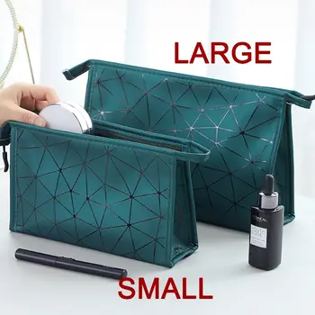 

Dropship New Fashion PU Women Make Up Bag Women Travel Organizer Makeup Bag Toiletry Kit Cosmetic Bag Cases Storgage Pouch