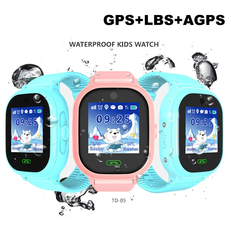 DS05 Детские Смарт-часы с камерой SmartWatch IP67 водонепроницаемый SOS Вызов LBS+ gps устройство местоположения трекер для Ios Android