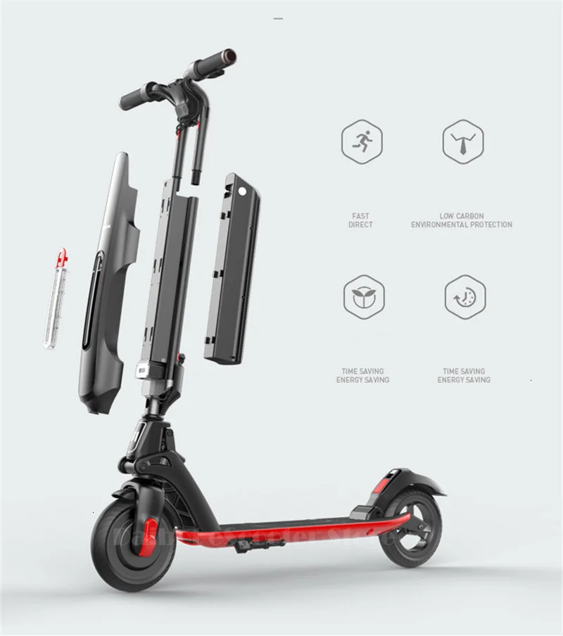 Daibot 8.5 Inch Mini Portable Electric Scooter 2 Wheels Electric Scooters 300W 36V Folding Lightweight Electric Scooter Adult (16)