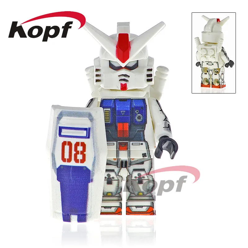 PG2001 Without Box KF542 Одиночная строительные блоки Halo Spartan Solider с реальным металлическим оружием кирпичи Экшн фигурки Обучающие Подарочные игрушки для детей - Цвет: PG2001 Without Box