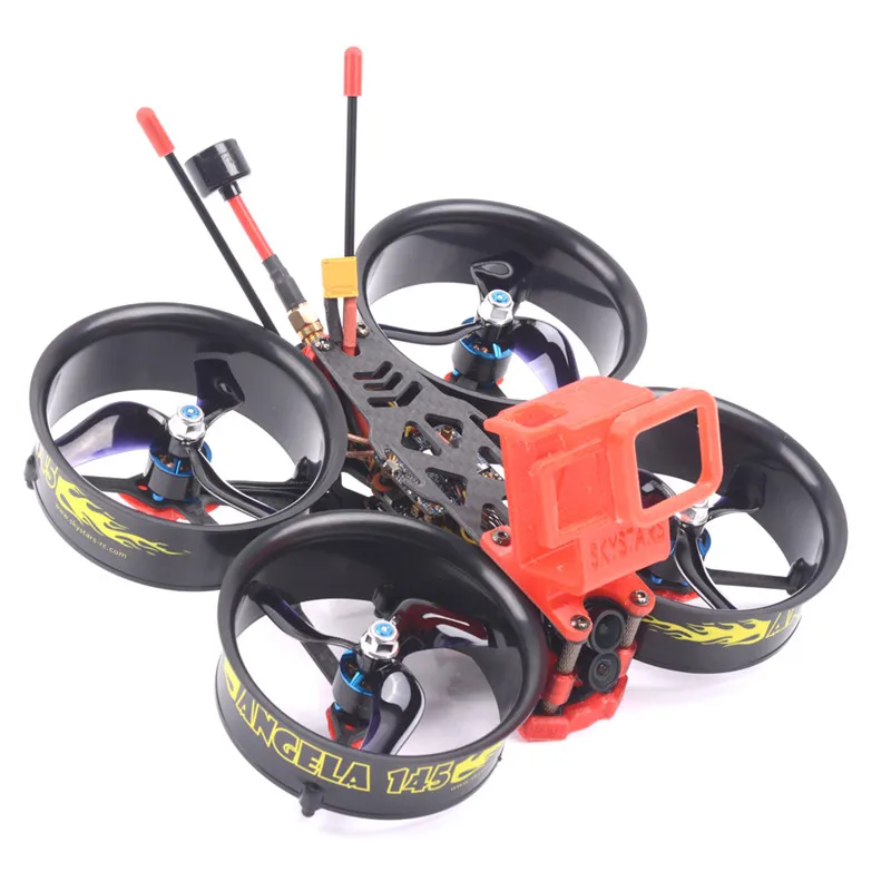 Skystars Angela145 4K 145 мм F4 OSD 3-4S 3 дюйма WOOP FPV гоночный Мультикоптер мультиротор Дрон PNP BNF w/Runcam гибридная 4K камера