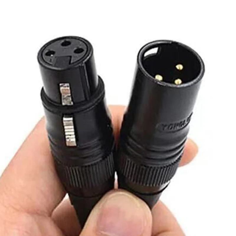 XLR кабель штекер Женский M/F OFC аудио кабель экранированный для микрофонного микшера 3 м