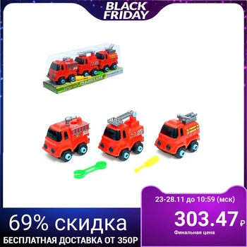 

Screw constructor "Fire transport", set of 3 PCs.