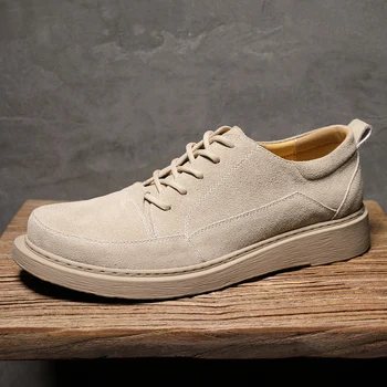 

2020 Popular Leather Sneakers For Men Black Casual Shoes Adult Anti-Slippery Walking Shoes Mens Luxury Brand Young Casual Shoes