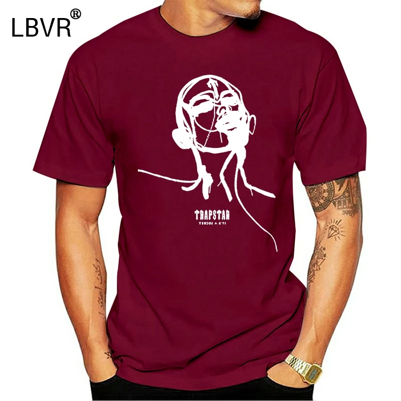 red trapstar t shirt