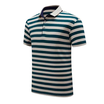 

Men Classic Striped Polo Shirt Cotton Short Sleeve NEW Arrived 2019 summer Plus size M-XXXXL