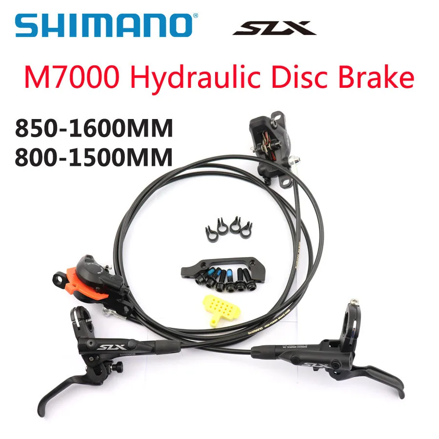 SHIMANO DEORE SLX M7100 M7000 тормоз горных велосипедов гидравлические дисковые тормоза BR BL M7000 передние и задние 800/850MM-1500/1600 мм
