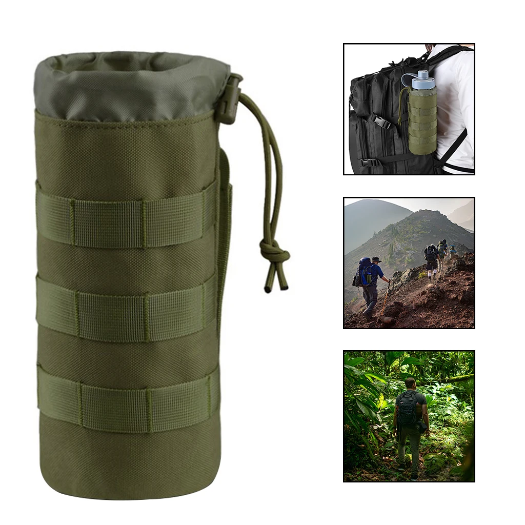 Sac Porte-bouteille D’eau En Néoprène – Isolation Thermique, Poignée, Fermeture Boucle – Pour Bouteilles 400-600ml – Randonnée, Sport, Voyage
