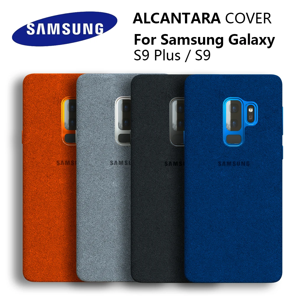 

Original Samsung Alcantara Fashion Phone Case Cover Fundas Coque 4 Color for Samsung Galaxy S9 G9600 S9+ S9 Plus G9650