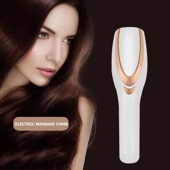 

Vibration Hair Brush Scalp Head Massage Tool Electric Phototherapy Massager Comb Pro Salon Hair Care Styling Tool