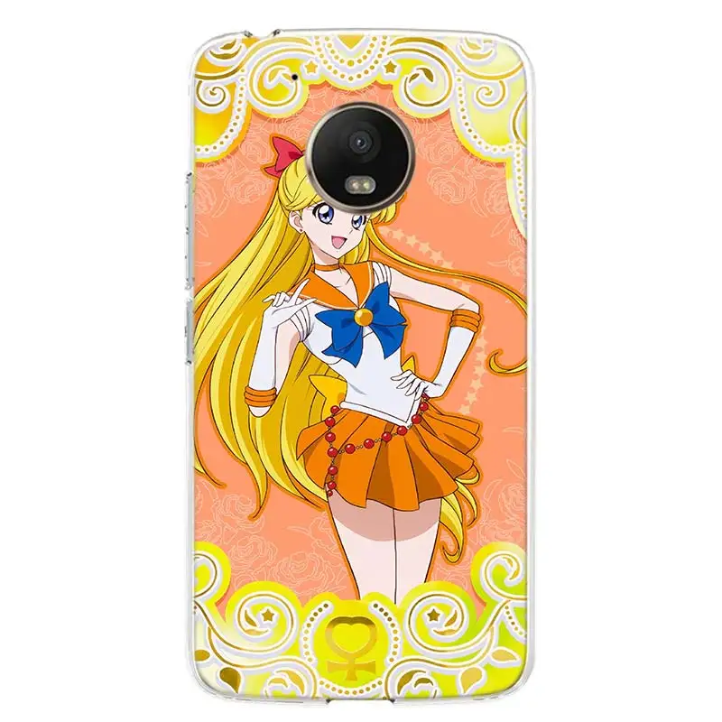 Чехол для телефона Sailor Moon Girl Group Motorola Moto G8 G7 G6 G5S G5 G4 E6 E5 E4 Plus Play Power + One Action Macro EU Art