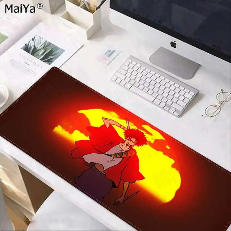 Maiya японский меч самурая шампуло Подгонянные коврики для мыши компьютерный ноутбук коврик для мыши большой коврик для мыши клавиатуры коврик