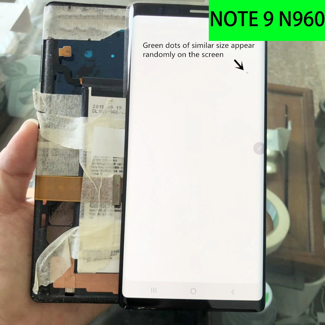 ЖК-дисплей 6 4 дюйма с рамкой для SAMSUNG Galaxy Note 9 сменный сенсорный экран дигитайзером