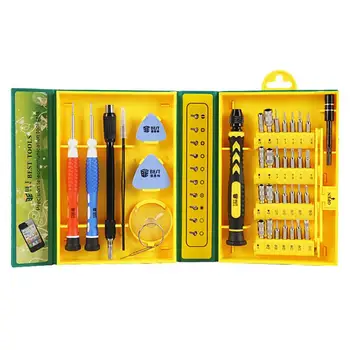 

38 in 1 Small Micro Computer Mobile Phone Precision Screwdriver Repair Interchangeable Hardware Disassembling Tool Kit