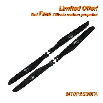 

Maytech MTCP1538FA 15*3.8 Inch Fold Blade Carbon Fiber Propeller for S800