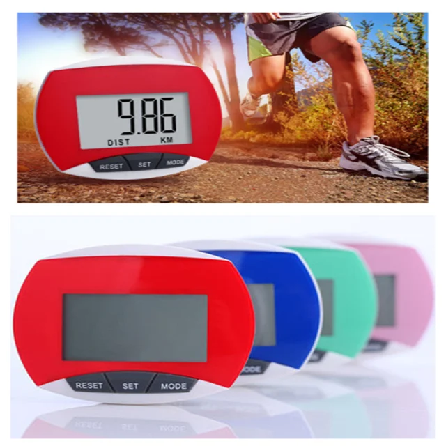 Pedometer Walking Pedometer 3D Pedometer Waterproof Multifunctional Sports Calorie Counting LCD Display Fitness Equipment 1