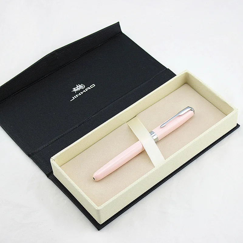 Jinhao 75 Роскошная металлическая перьевая ручка Iraurita матовая офисная с