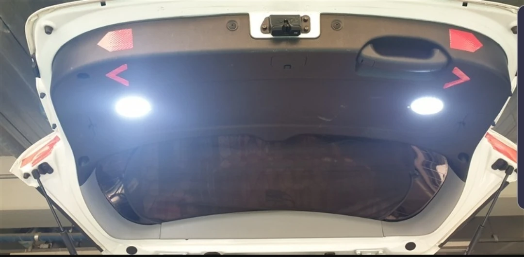 2 шт. автостайлинг дневные ходовые огни Светодиодный автомобиль DRL водонепроницаемый источник света 73 мм Автомобильные противотуманные ходовые огни Автомобильные аксессуары